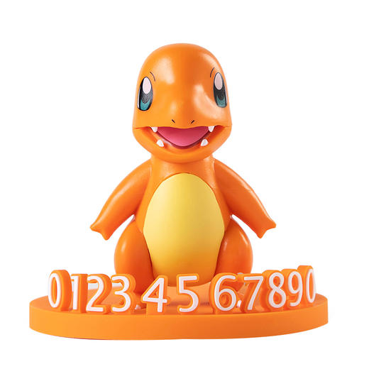 宝可梦小火龙号码牌 商品图0