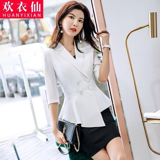 TZW-韩版职业装气质女神范夏季西装套装女 商品图0