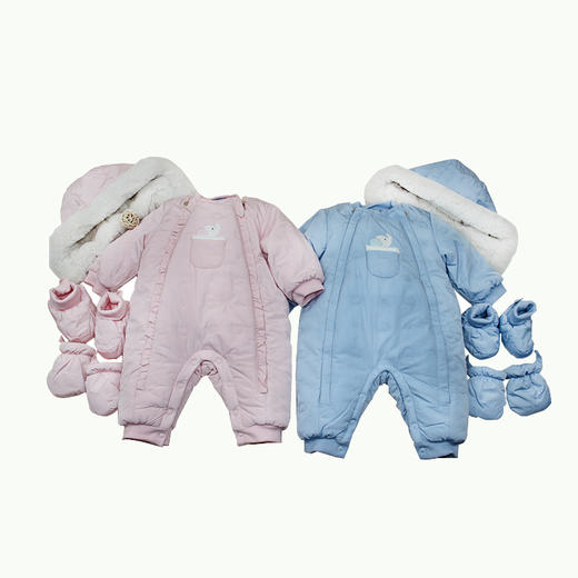 丽婴房-童衣类（冬）B8连身装 BABY冬2缤纷_泰平有象 商品图1