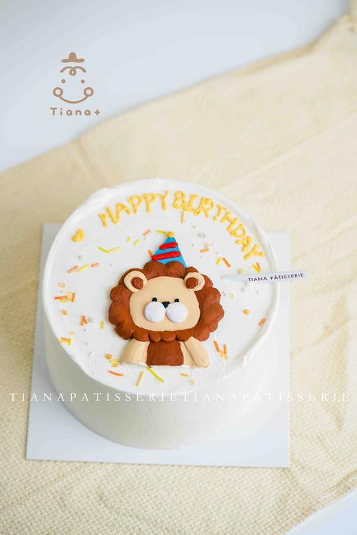 狮子座♌️ 奶油霜手绘 需要提前两天预定哦 商品图0