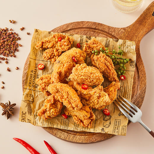 圣农脆皮炸鸡6袋|原味/川辣可选，外酥里嫩，一口嘎嘣脆，鲜香爆汁 商品图3