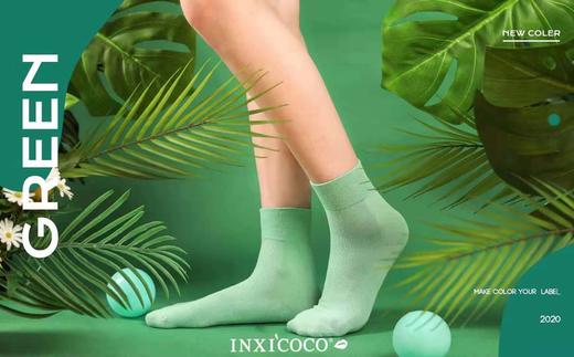 【买5送1】INXICOCO 玩色短袜 女士袜子 商品图7