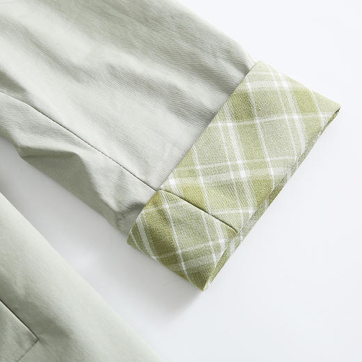 佐尔美秋季新款休闲宽松韩版宽纯色外套女E01FD07 商品图2