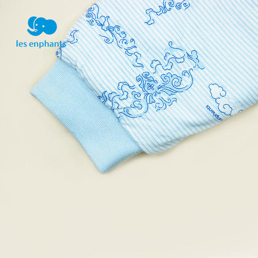 丽婴房-内衣类（冬）B8半高领上衣 N绗棉彩色经典小象 商品图2