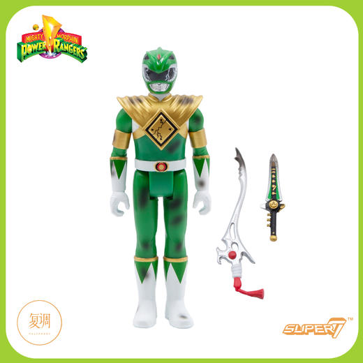 现货 Super7 恐龙战队 PowerRangers 战损版 3.75 挂卡 商品图4