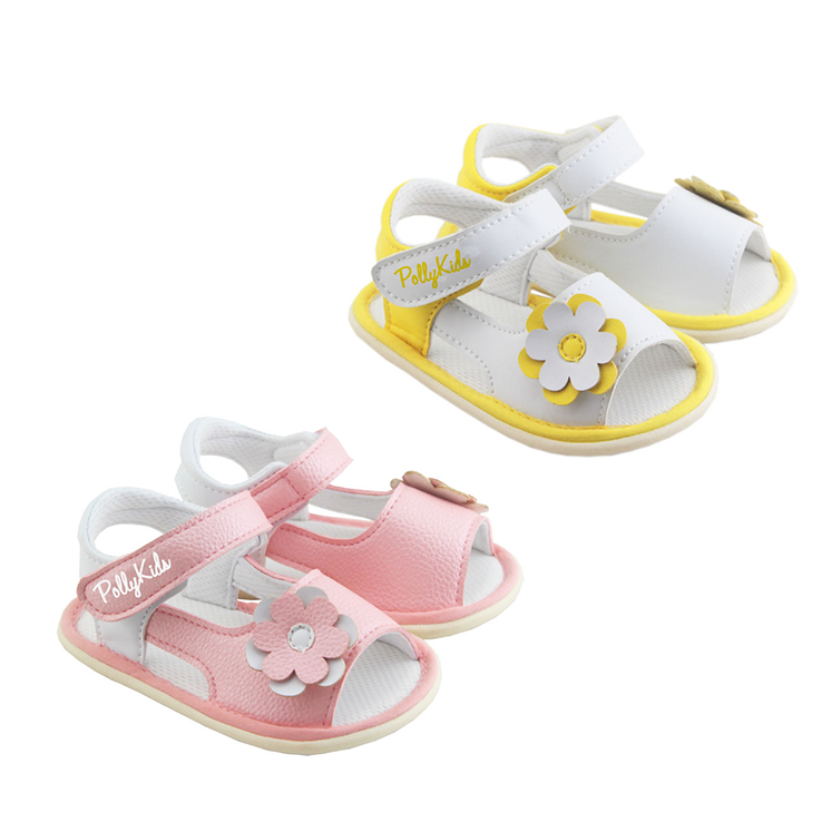 【特惠39元/双】比士尼童鞋 夏款凉鞋婴幼儿宝宝步前鞋学步鞋 男宝女宝硬底棉布鞋