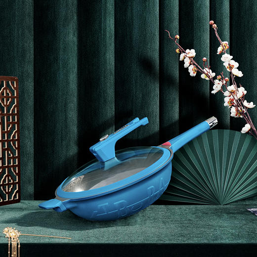 TIBORANG帝伯朗， Fenia菲尼雅 浮雕钛金多用锅32cm 商品图2