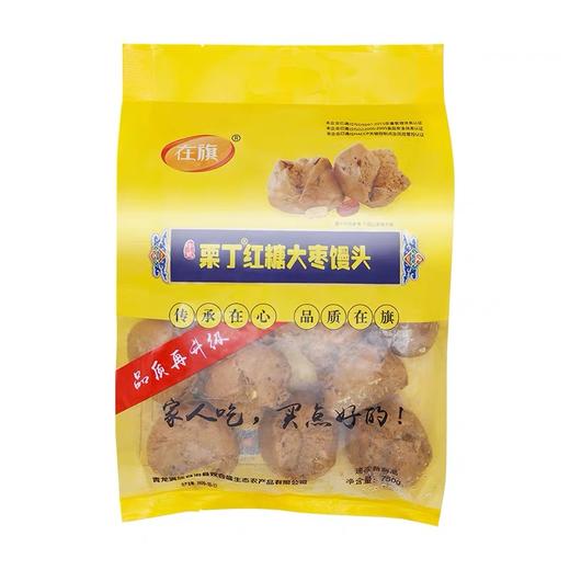 在旗栗丁红糖大枣馒头 400g/袋 商品图1