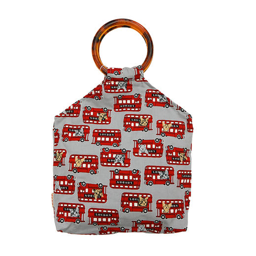 HUJI祤集Amber手提包插画巴士猫咪 商品图2