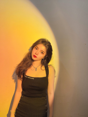 这是一条百搭的小熊项链