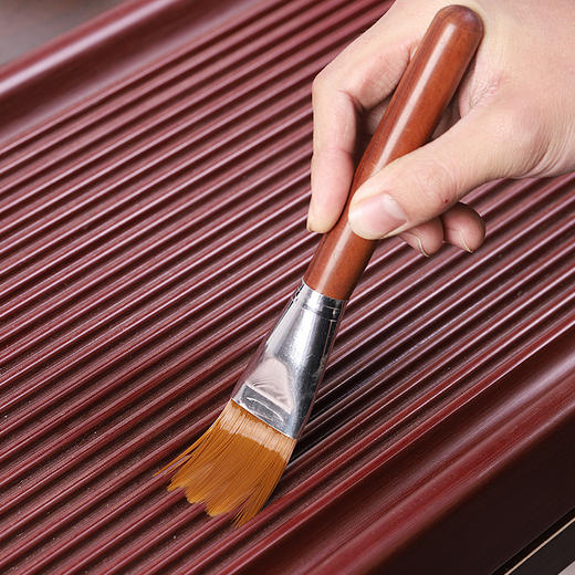 黑檀木养壶笔扫茶盘清洁茶刷子扫帚茶笔功夫茶扫水刷茶具茶道 商品图2