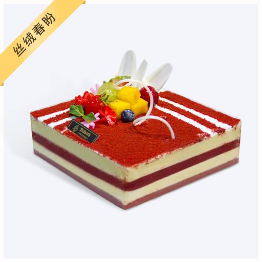 【丝绒春盼】- 方形的块状体更显庄贵 不需掩饰便能心应手地散发魅力 商品图0