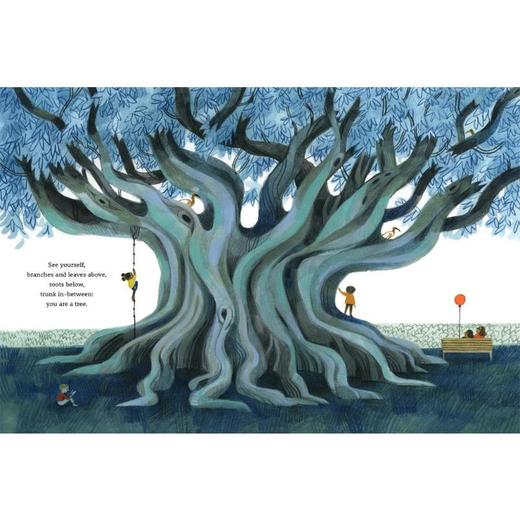 【中商原版】Felicita Sala：Be A Tree! 成为一棵大树 原版图书 精装 3-6岁 进口绘本 商品图3