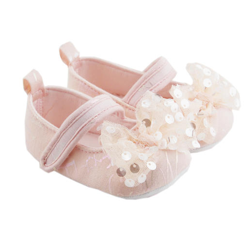 比士尼童鞋 春秋款 婴幼儿宝宝婴儿鞋步前鞋男宝女宝软底布鞋 商品图1