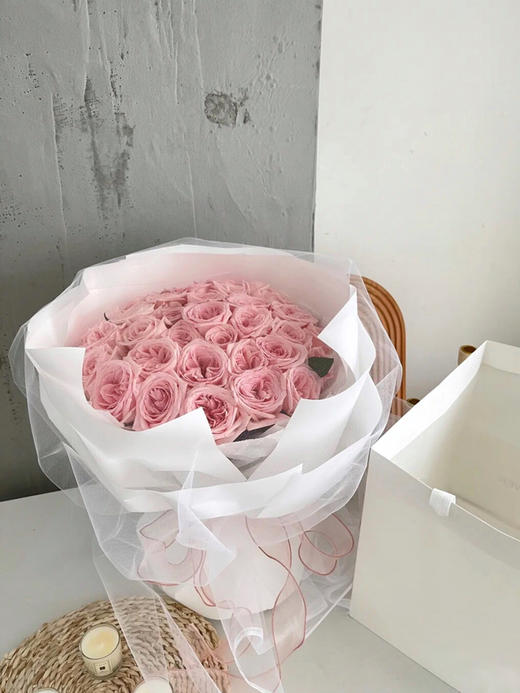 33朵baby粉花束 商品图5