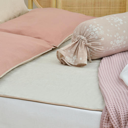 经典亚麻夏季薄款床垫软垫可定制 商品图3