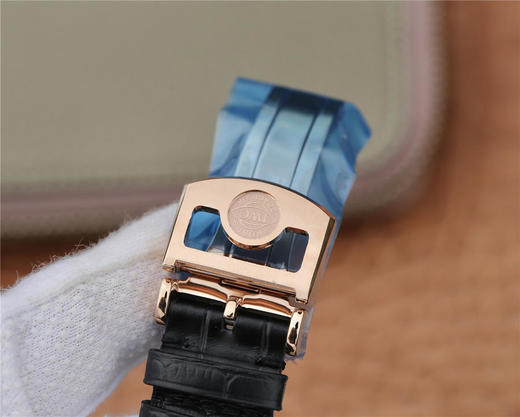 万国IWC陀飞轮V2版，葡萄牙动力日月星辰系列真飞轮，搭载72小時动力显示24小時日月星辰，手动真飞轮机芯，蓝宝石水晶玻璃 商品图5