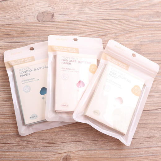 【美妆个护】玛莉安 100片吸油纸清爽去油OEM定制面部 无异味木浆材质 商品图1