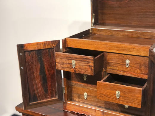 红桥红  家具严选  大红酸枝（交趾黄檀）【38故宫款 官皮箱】 商品图8