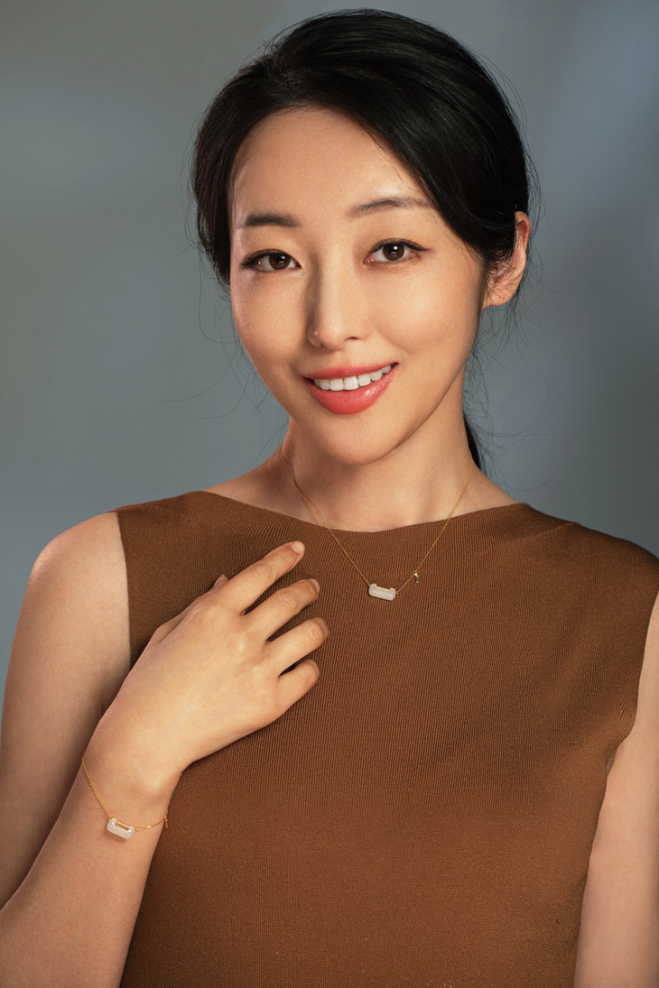 和田玉白玉平安锁首饰