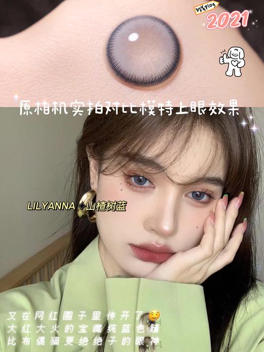 【小红书推荐款】lilyanna 山楂树蓝，半年抛/直径14.2/着色13.5，99/一副 168/两副 198/三副（商品详情任选，8月20号结束） 商品图9