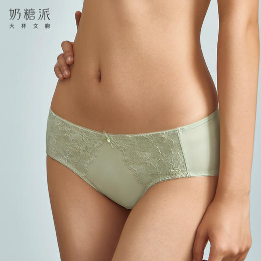 奶糖派Candy La Vie爱丽丝配套舒适丝滑透气三角内裤多色 商品图0