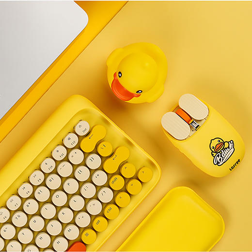 LOFREE 洛斐薯片小黄鸭限定蓝牙鼠标 [福利品] 商品图5