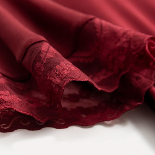 TG-TG03S119真丝吊带睡裙女夏季性感蕾丝薄款桑蚕丝睡衣女宽松外穿家居服 商品图4