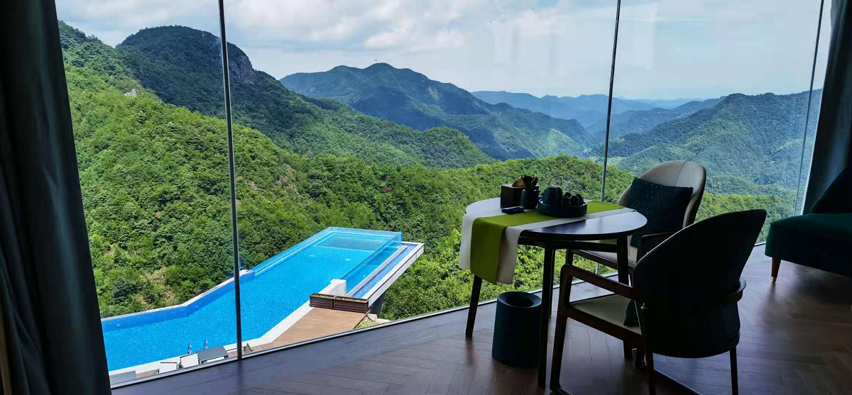 磐山云隐花隐泳池