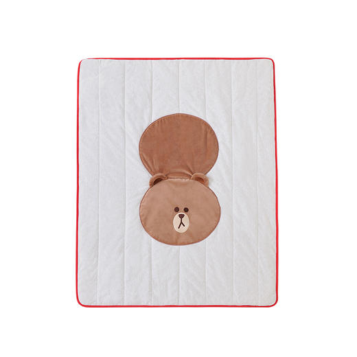 英氏婴儿小被子宝宝新款柔软透气盖被21秋冬新款YEBBJ01008A 商品图1