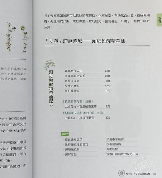 【中商原版】24节气 经络芳疗自愈全书 港台原版 24节气 经络芳疗自癒全书 沈莉莎 大树林 精油芳疗 商品图4