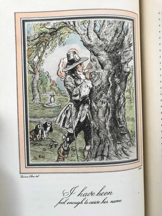 约瑟夫·艾迪生《罗杰爵士故事集》 戈登·罗斯约20幅彩色插图 精装18开 商品图12