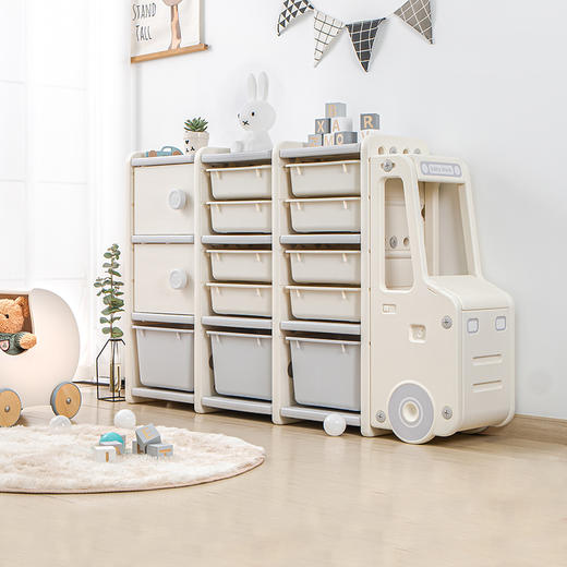 babypods儿童玩具收纳架家用玩具架 收纳柜整理架  置物架 宝宝储物架 商品图1