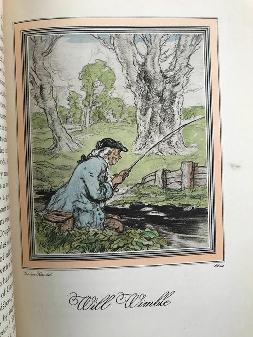 约瑟夫·艾迪生《罗杰爵士故事集》 戈登·罗斯约20幅彩色插图 精装18开 商品图13