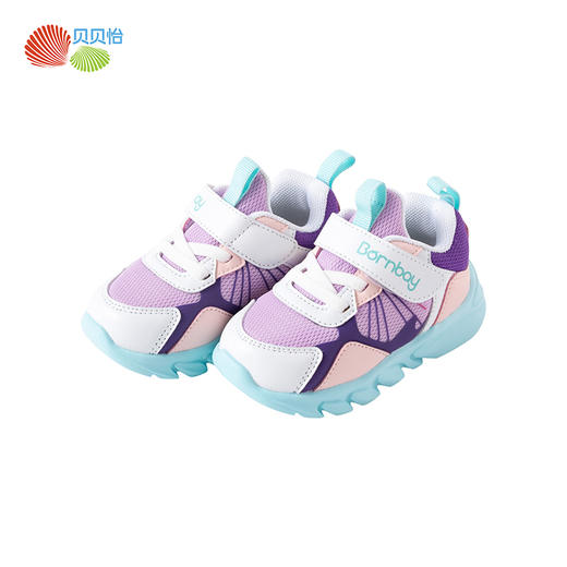 贝贝怡童鞋男女童宝宝鞋子春秋季儿童学步鞋小童软底运动鞋网面透气213X319 商品图7