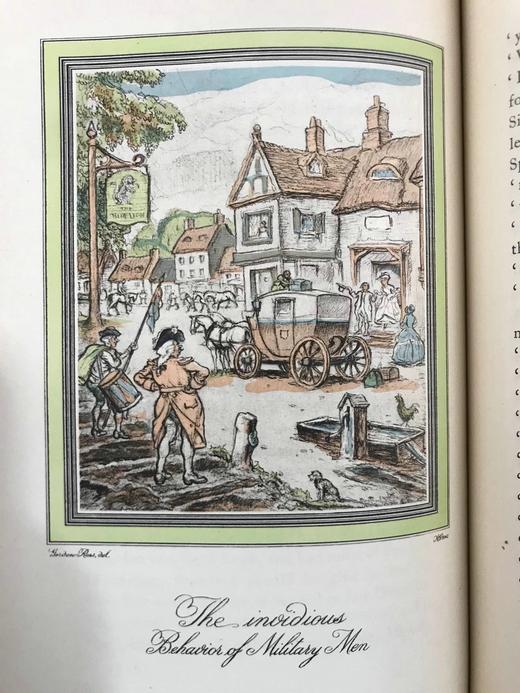 约瑟夫·艾迪生《罗杰爵士故事集》 戈登·罗斯约20幅彩色插图 精装18开 商品图8