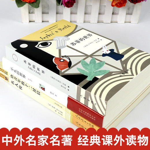 全套4册苏菲的世界正版原版原著作家出版社给青年的十二封信初中版必读八年级下册8平凡的世界名人传初中生人民教育出版社名著文学 商品图2