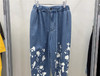 Jasonwood/坚持我的 雪花染印花宽松牛仔裤男211017201 商品缩略图0