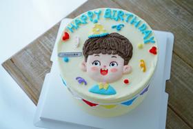 精致浮雕-开心小男孩（提前2天以上预订；浮雕预定后不可取消订单）