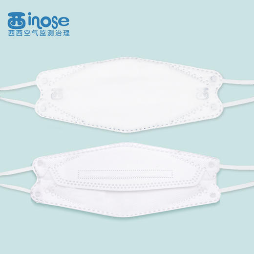 西西空气KN95口罩M10 （3只装/12只装）四层防护阻隔 自清洁可重复使用 拒绝污染 守护健康 商品图3