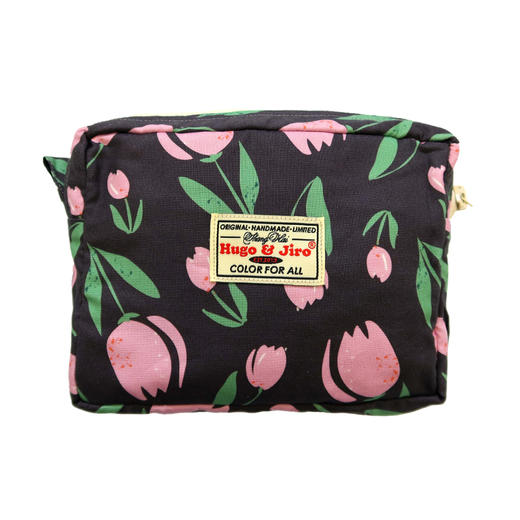 HUJI祤集Motley收纳包插画可爱花朵 商品图2