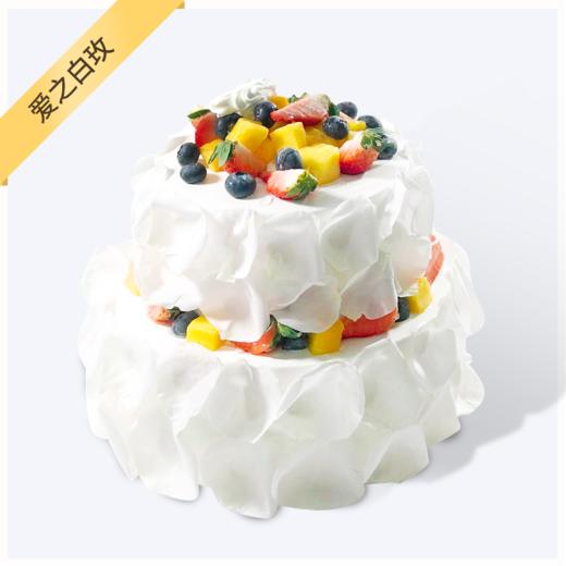 【爱之白玫】- 浪漫、纯洁 如同心中的一抹白月光 商品图0