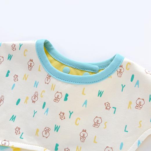 英氏婴儿口水肩新生儿小围嘴按扣口水巾可360度旋转YLSBJ01004A YLSBJ01005A 商品图8