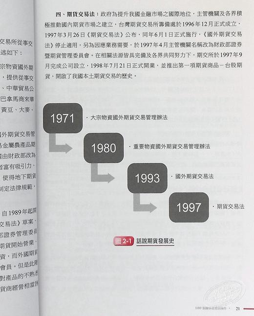 【中商原版】100张图学会期货交易 增订版 港台原版 徐国华 财经传讯 商品图7