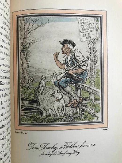 约瑟夫·艾迪生《罗杰爵士故事集》 戈登·罗斯约20幅彩色插图 精装18开 商品图9