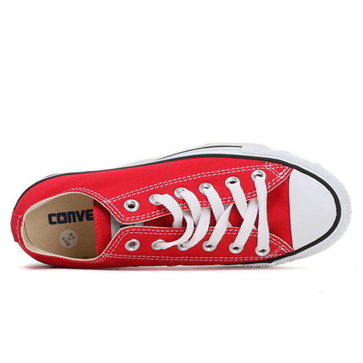 Converse匡威All Star经典常青款高帮低帮红色帆布鞋 商品图3