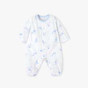 英氏-内衣类（夏）C9蓝乐纱襟蛤