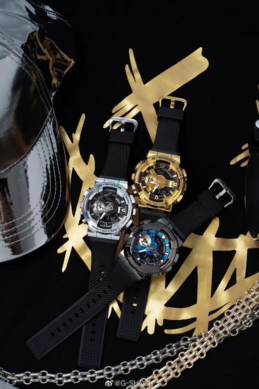 1F【卡西欧】CASIO卡西欧G-SHOCK全新的金属表壳系列GM-110 商品图4