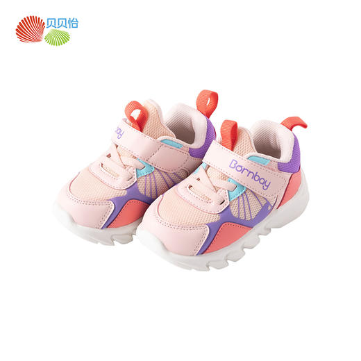 贝贝怡童鞋男女童宝宝鞋子春秋季儿童学步鞋小童软底运动鞋网面透气213X319 商品图3
