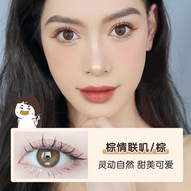 HolyNara 棕情联叽（日抛10片装）